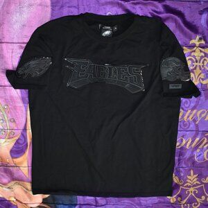 LIMITED BLACK PRO STANDARD Philadelphia Eagles LOGO T-Shirt Mens Size XL / LARGE